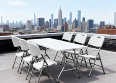 Tables et chaises pliantes
